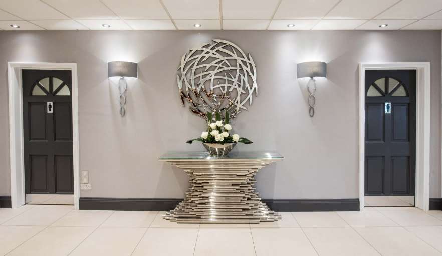 Barnstaple Hotel Foyer and Restrooms