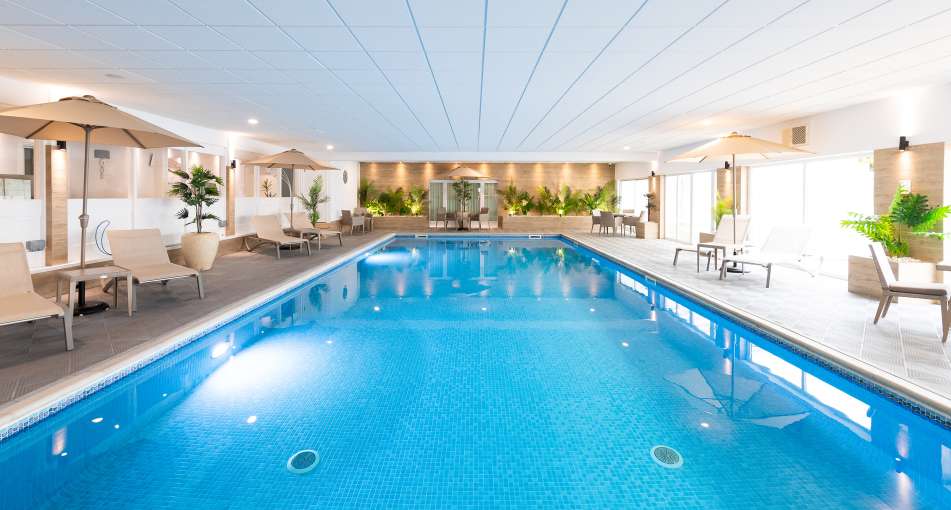 Barnstaple Hotel Indoor Swimming Pool and Seating