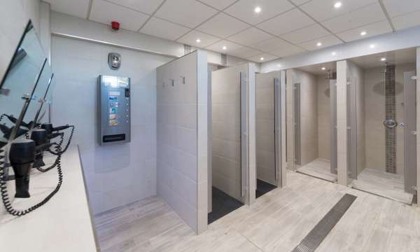 Barnstaple Hotel Health and Leisure Club Fitness Suite Ladies Changing Rooms
